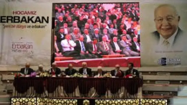 Prof. Dr. Necmettin Erbakan Konya'da anıldı
