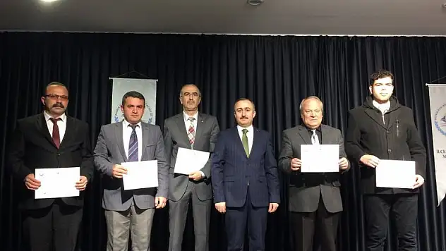 Bozkır'da 17 okula 'Beyaz Bayrak' verildi