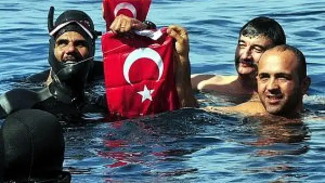 Rekor için dalacak!