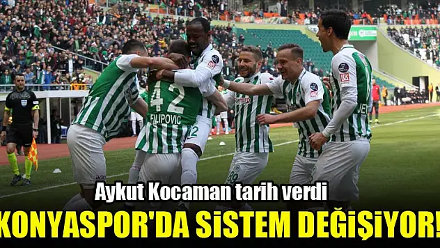Konyaspor'da sistem değişiyor! Aykut Kocaman tarih verdi