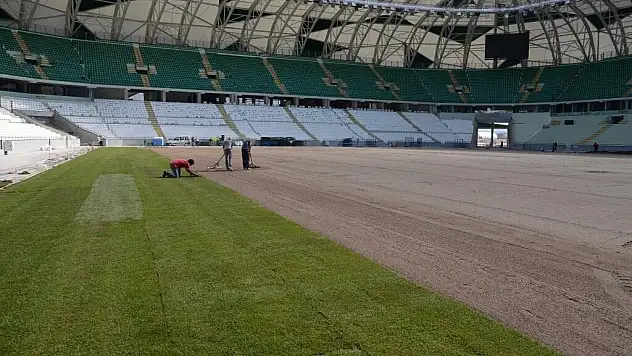 YENİ KONYA STADYUMU'NDA SON AŞAMA