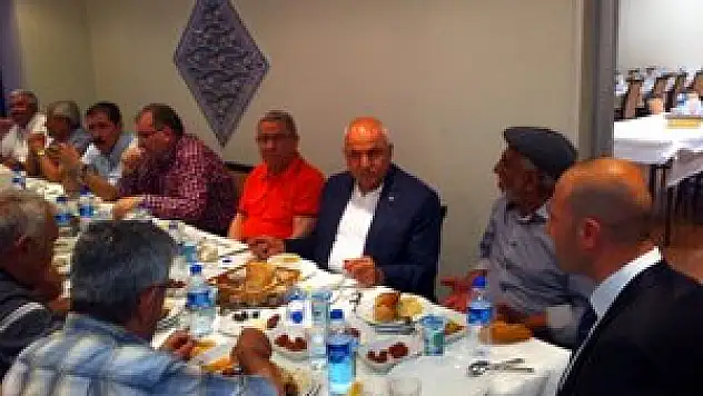 KONYA'DA İNSUYULULAR İFTARDA BULUŞTU