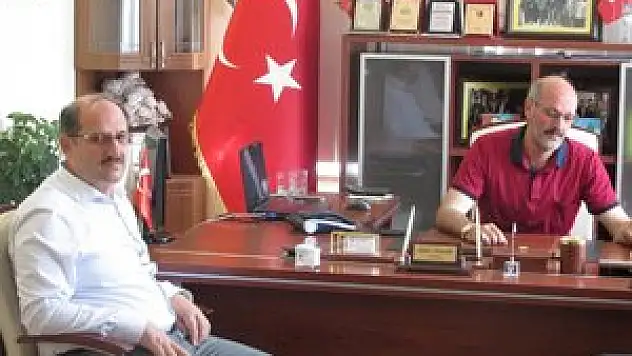 Karapınar Belediye Başkanı Yaka'dan, Alimoğlu'na ziyaret etti