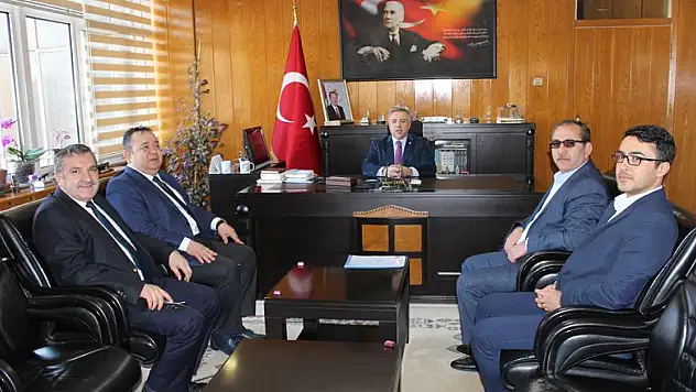 TSYD'den Meram Kaymakamına ziyaret