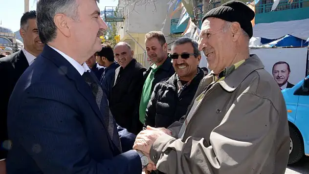 Akyürek Derebucak'ta Cumhur İttifakı'na destek istedi