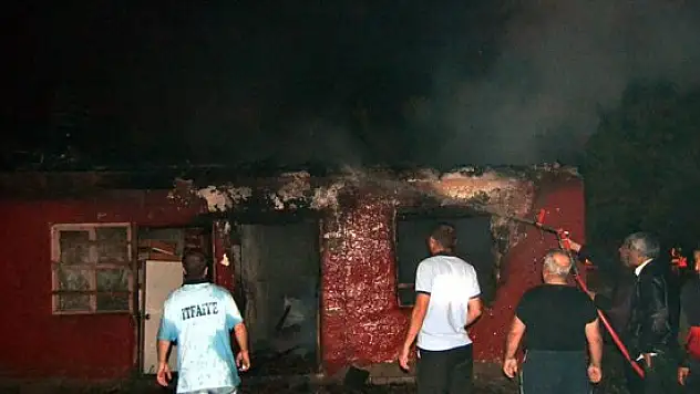 Konya'da yangın paniği!