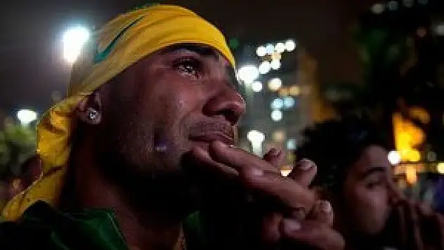 Brezilya'da öfke gözyaşları