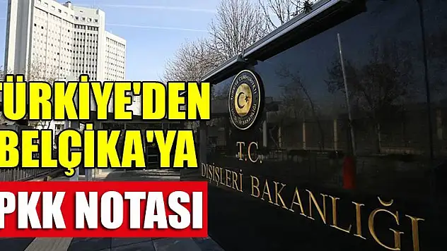 Türkiye'den Belçika'ya PKK notası