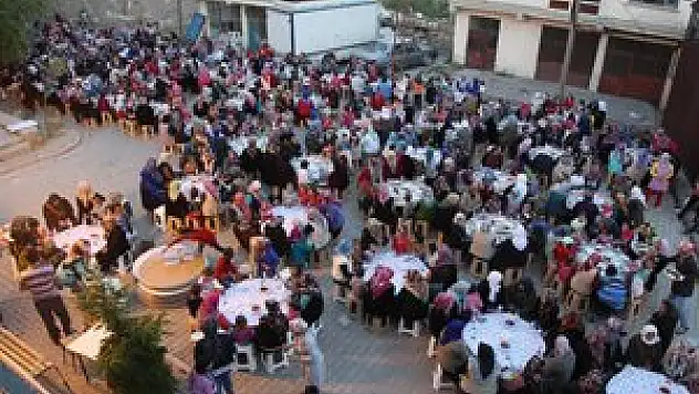 Selçuklu'dan Tepeknt'te iftar buluşması