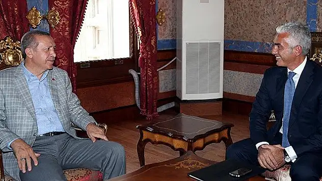 Başbakan  TÜSİAD Başkanı Dinçer'i kabul etti