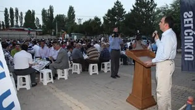 Selçuklu'dan Sızma'da iftar