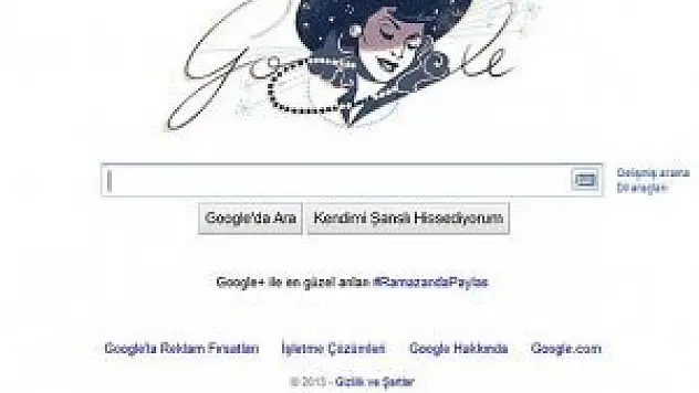 Google'dan Safiye Ayla için doodle