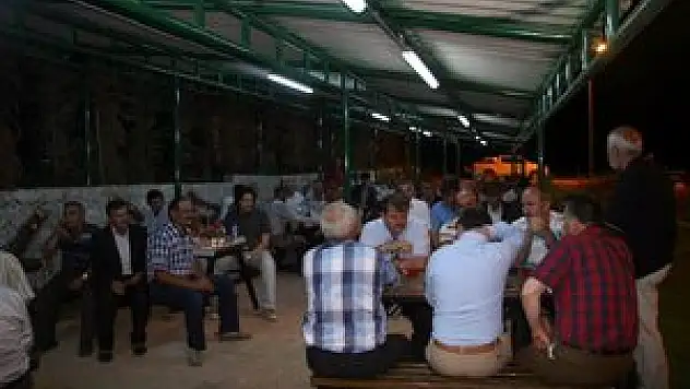 Derbentliler platformu iftar yemeğinde buluştu