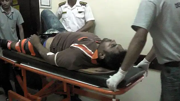 4.kattan asansör boşluğuna düştü!