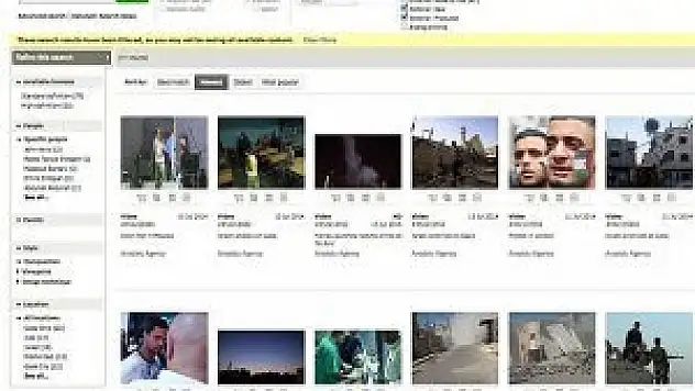 AA'nın görüntüleri dünya pazarında