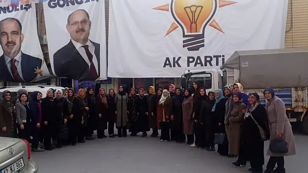 Ak Parti İl Kadın Kolları Karapınar'da seçim çalışmalarına devam etti
