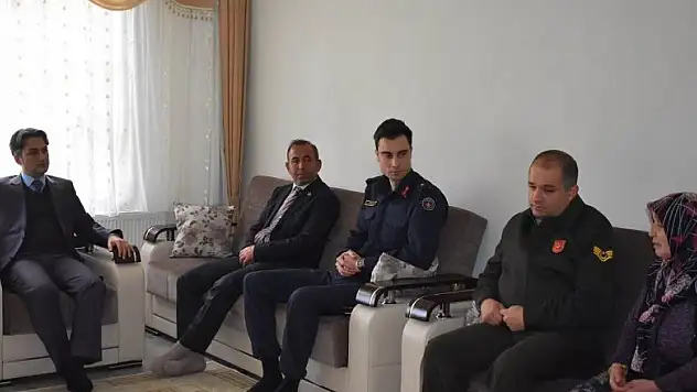 Seydişehir Kaymakamı Erdoğan şehit ailelerini ziyaret etti