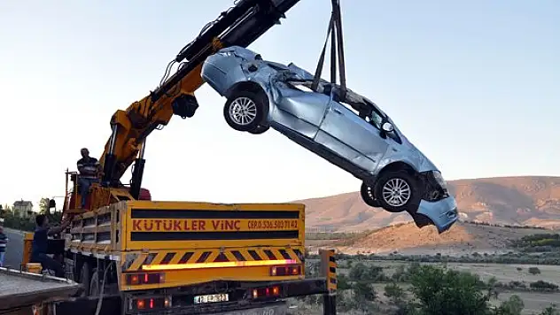 Konya'da trafik kazası: 1 ölü, 1 yaralı