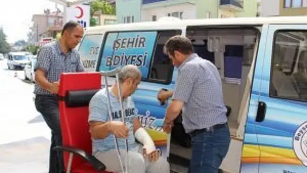 Beyşehir'de evde bakım hizmetleri başladı
