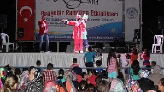 Beyşehir'de ramazan etkinlikleri sürüyor