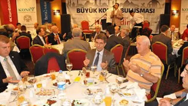 Büyük Konya Buluşması Ankara'da gerçekleşti