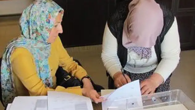 Hüyük'te üreticiye makine ekipman desteği