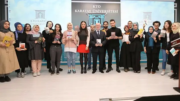 KTO Karatay'da 'Birlikte Kitap Okuyalım' etkinliği düzenlendi