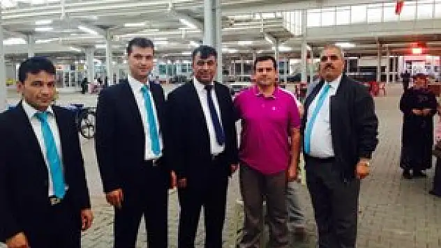 Ilgın'da esnaf, iftarda bir araya geldi