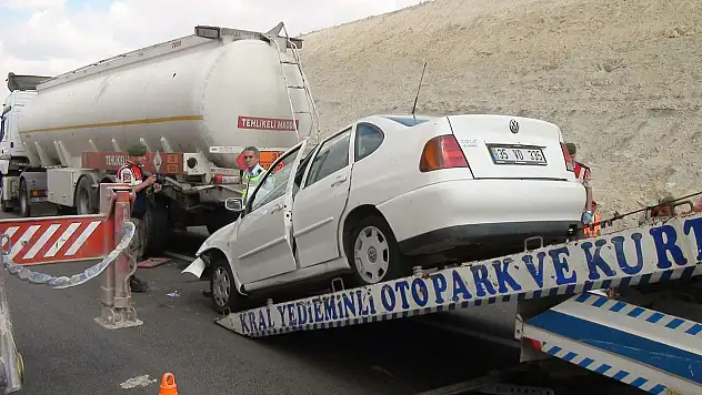 Konya'da trafik kazası: 1 ölü, 4 yaralı