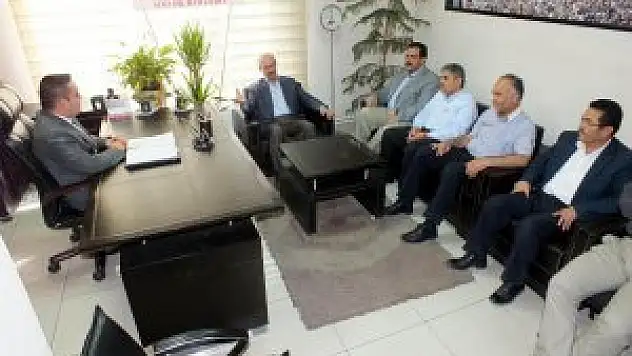 Ak Parti İl Teşkilatı'ndan MHP ve SP'ye ziyaret