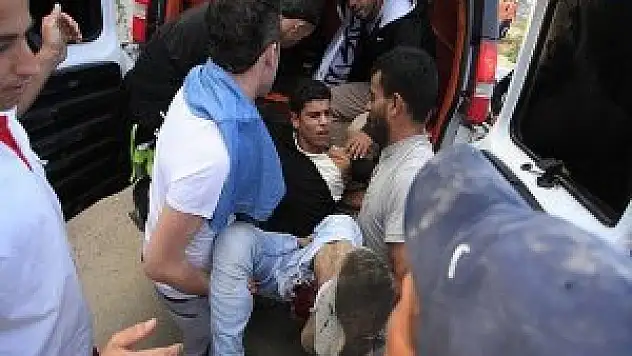 İsrail askerlerinden Filistinli göstericilere müdahale