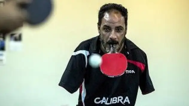 Mısırlı 'engelli masa tenisçisinin' azmi