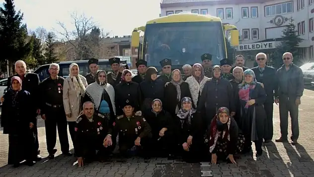 Seydişehirli gaziler Düziçi'ne yolcu edildi