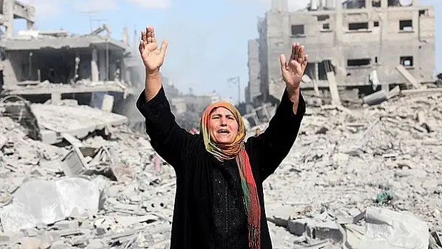 Beyt Hanun yerle bir