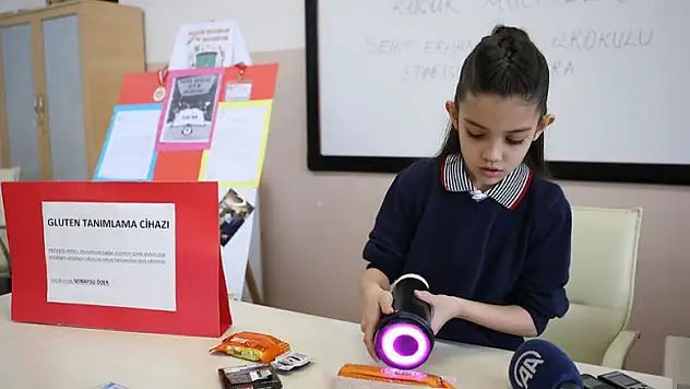 Küçük mucitten çölyak hastalarının hayatını kolaylaştıracak tasarım