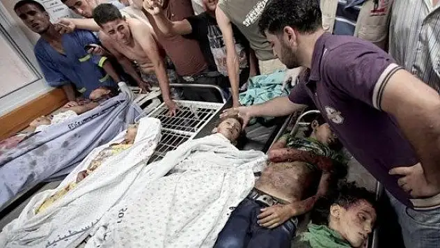 İsrail çocuk parkını bombaladı!