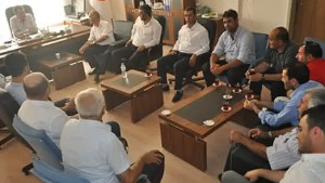 Cihanbeyli belediyesinde bayramlaşma