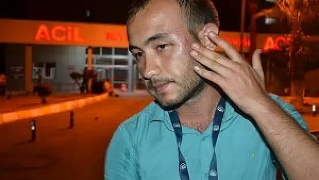 Anadolu Ajansı muhabirine çirkin saldırı