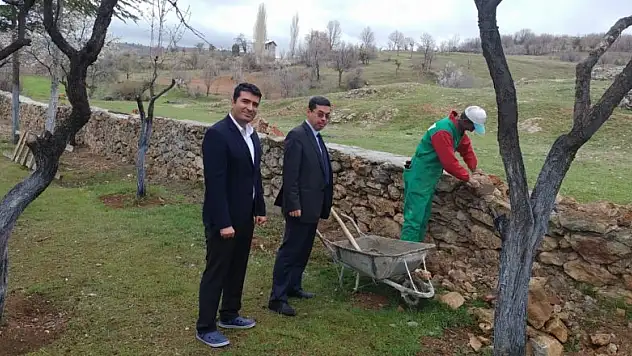 Bozkır İlçe Milli Eğitim Müdürü  okullarda incelemelerde bulundu