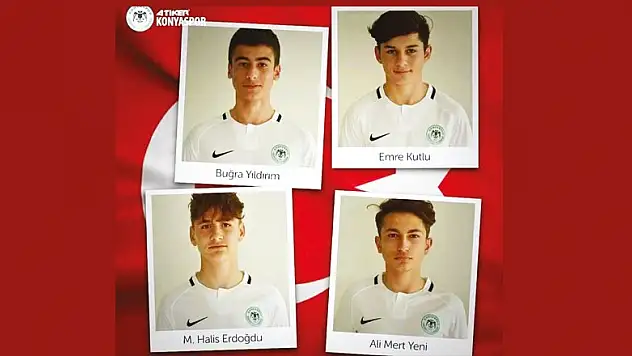 Konyasporlu gençlere milli davet