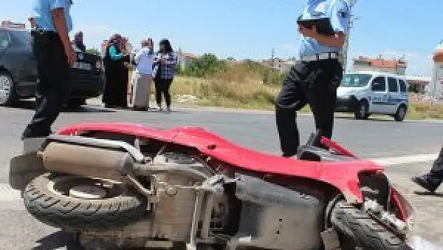 Beyşehir'de trafik kazası: 1 yaralı