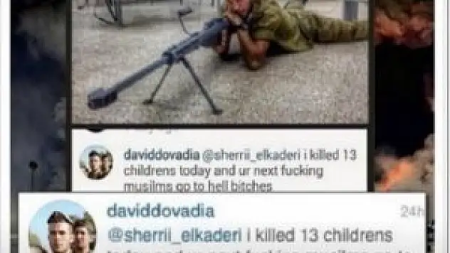 Katil İsrailli: Bugün 13 çocuğu öldürdüm!