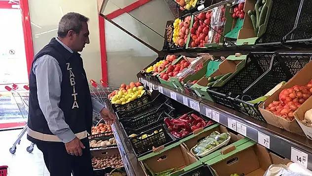 Seydişehir'de zabıta esnafları denetledi