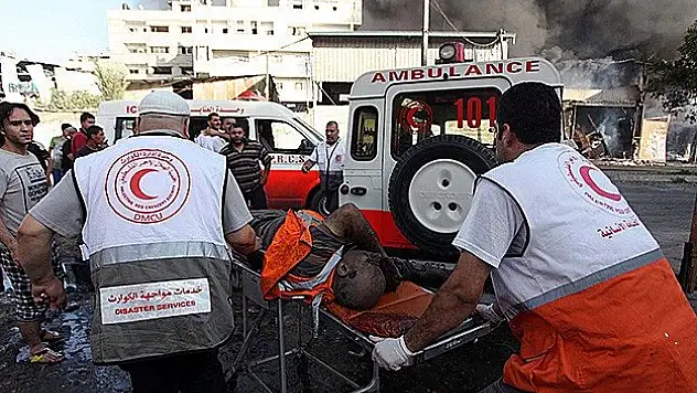 Hastane boşaltıldı yaralıların tedavisi yarım kaldı