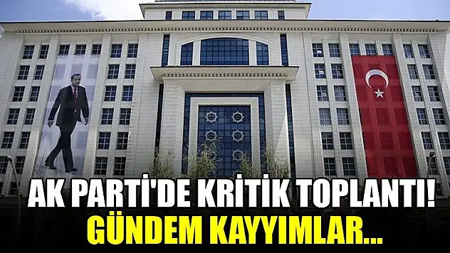 AK Parti'de kritik toplantı! Gündem kayyımlar...