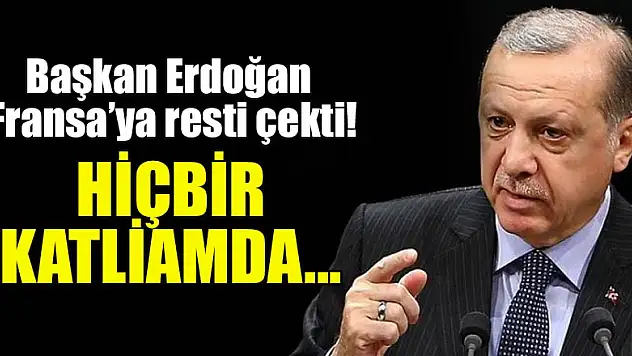 Başkan Erdoğan resti çekti! Çok sert mesajlar...