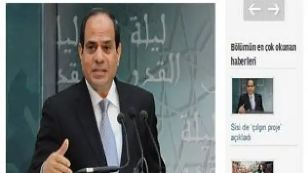 Zaman'ın çılgın Sisi haberi