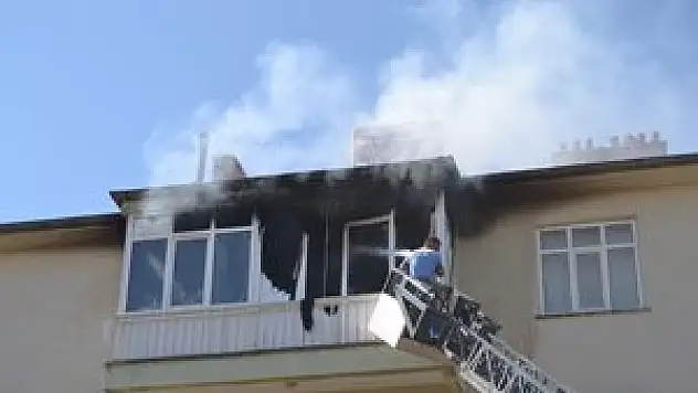 Konya'da yangın paniği!