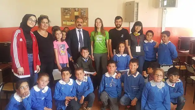 Yunaklı öğrencilerin dilekleri gerçeğe dönüştü