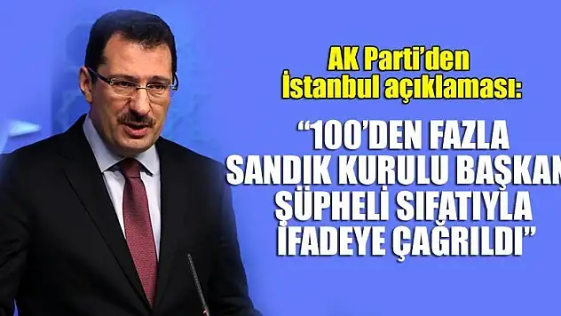 100'den fazla sandık kurulu başkanı şüpheli sıfatıyla ifadeye çağrıldı